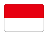 Indonesia simple flag 160x120